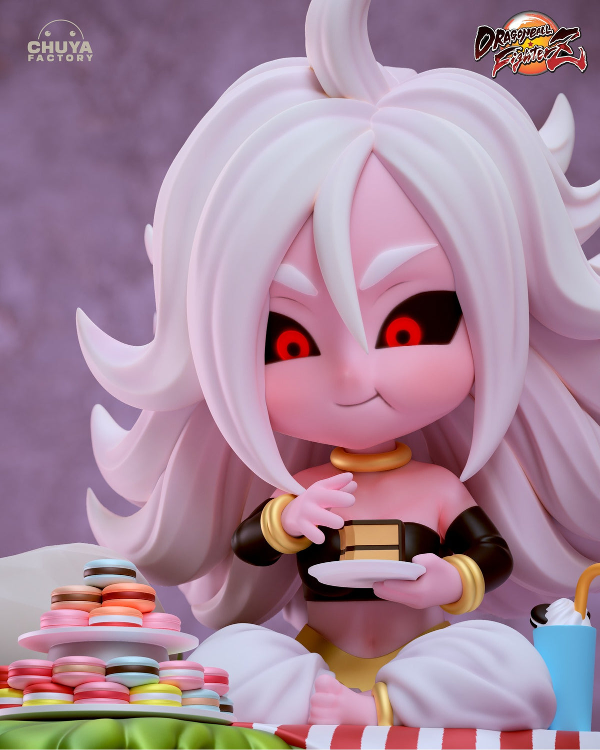 Chibi Android 21 resin figure