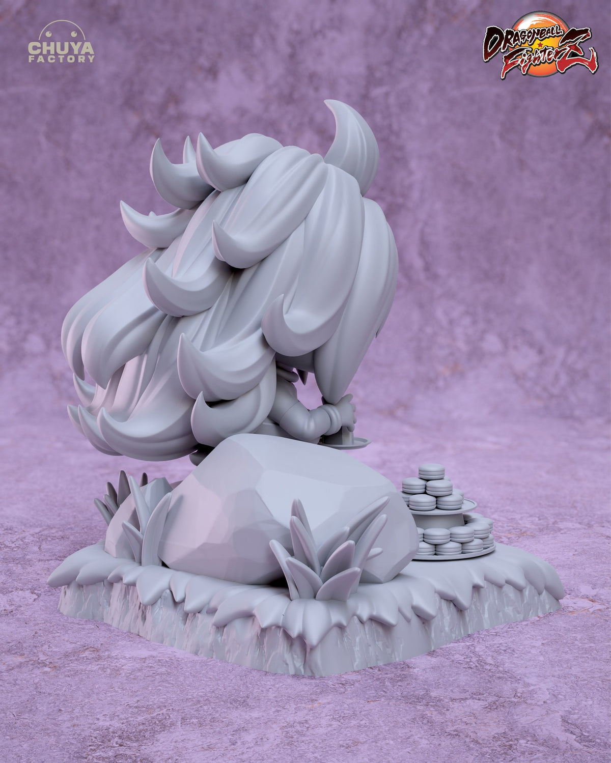Chibi Android 21 resin figure