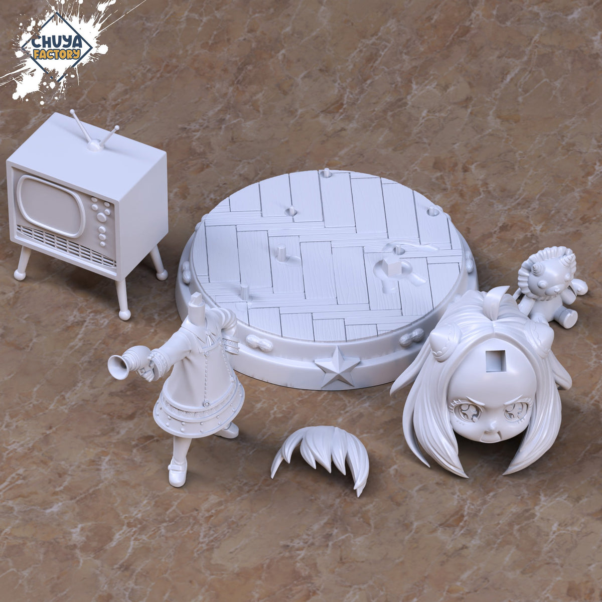 Chibi Anya Forger resin figure