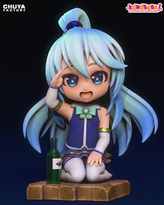 Chibi Aqua resin figure