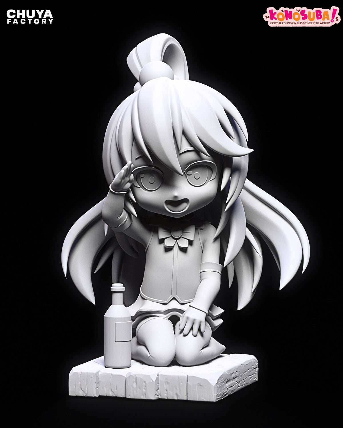 Chibi Aqua resin figure