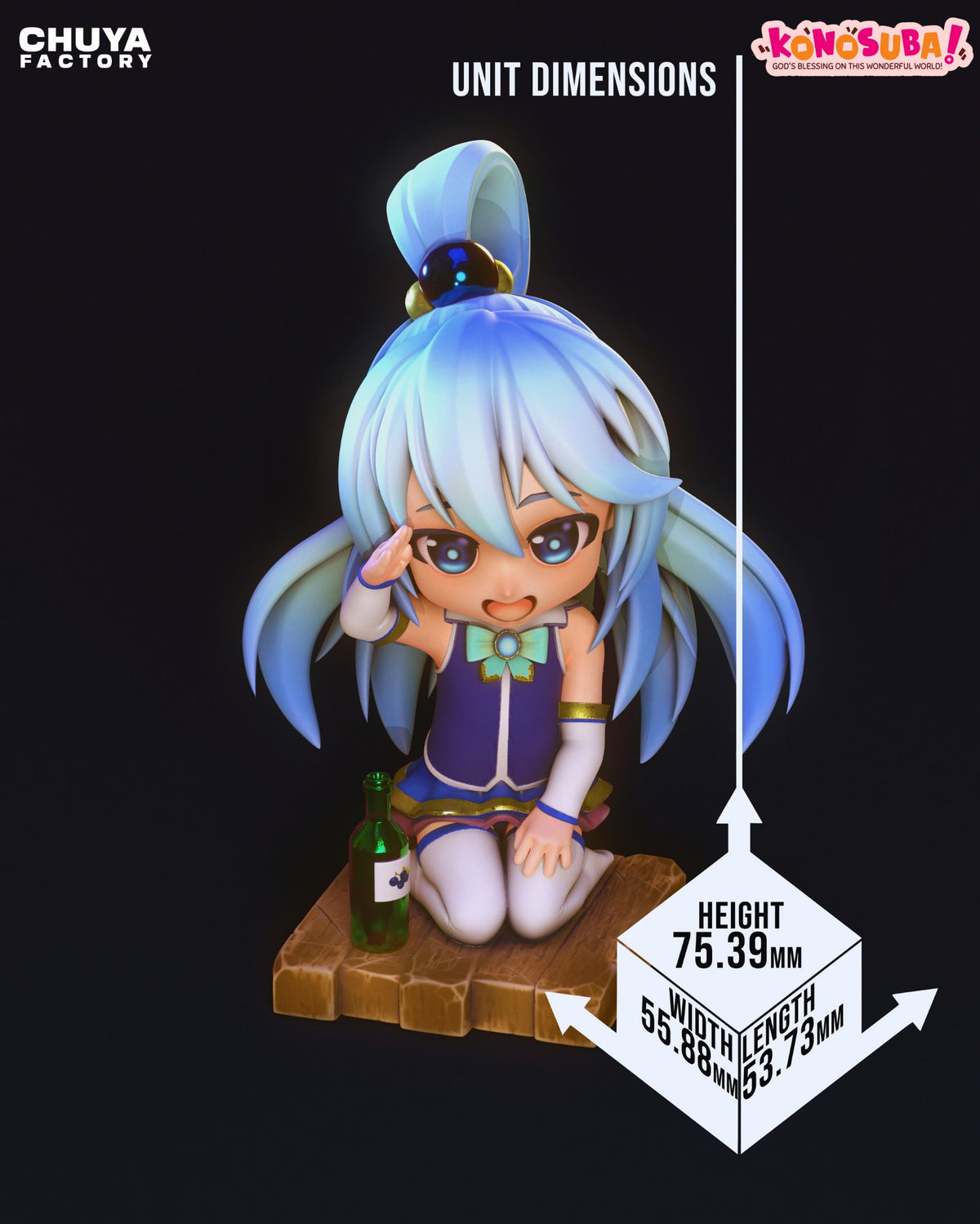 Chibi Aqua resin figure