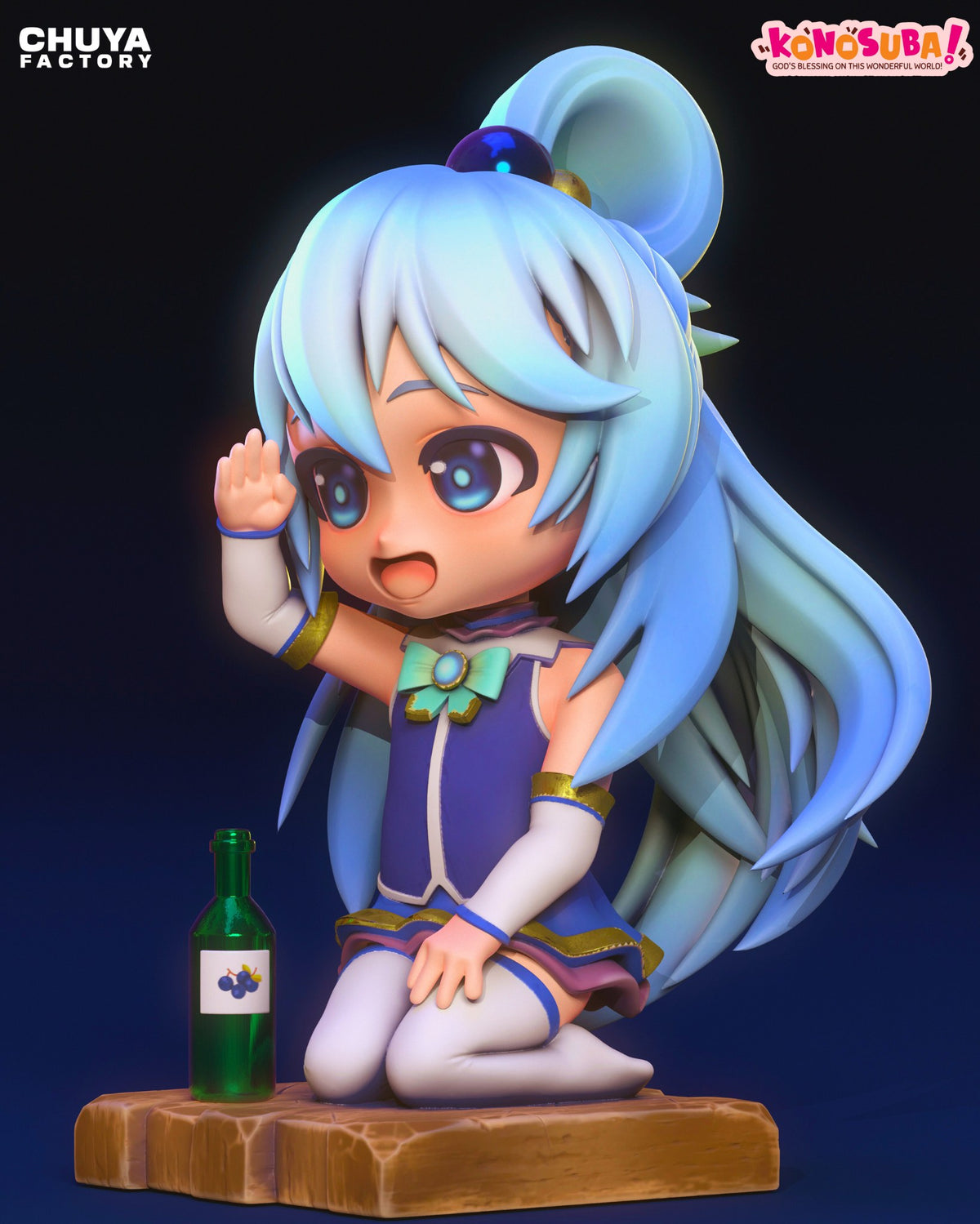 Chibi Aqua resin figure