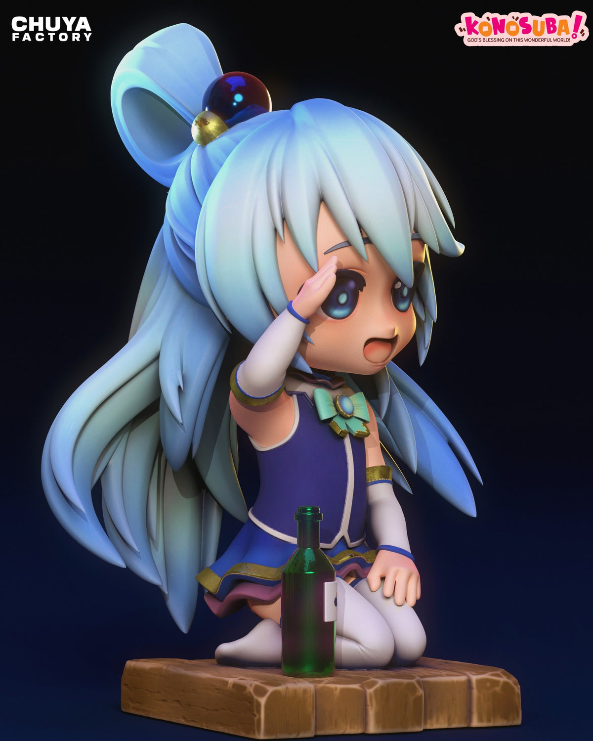 Chibi Aqua resin figure