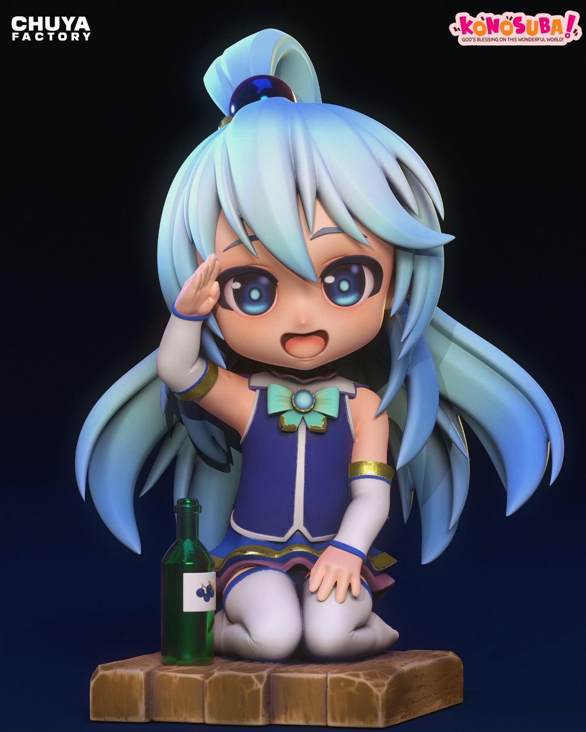 Chibi Aqua resin figure