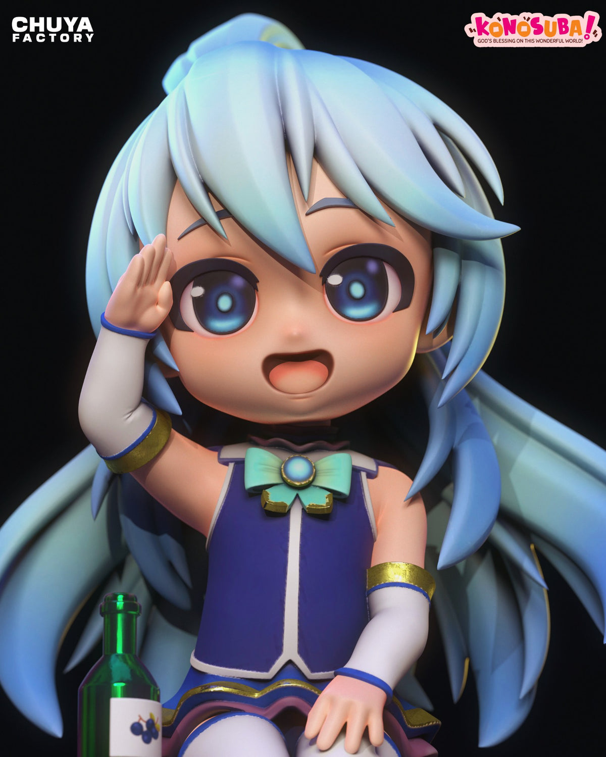 Chibi Aqua resin figure