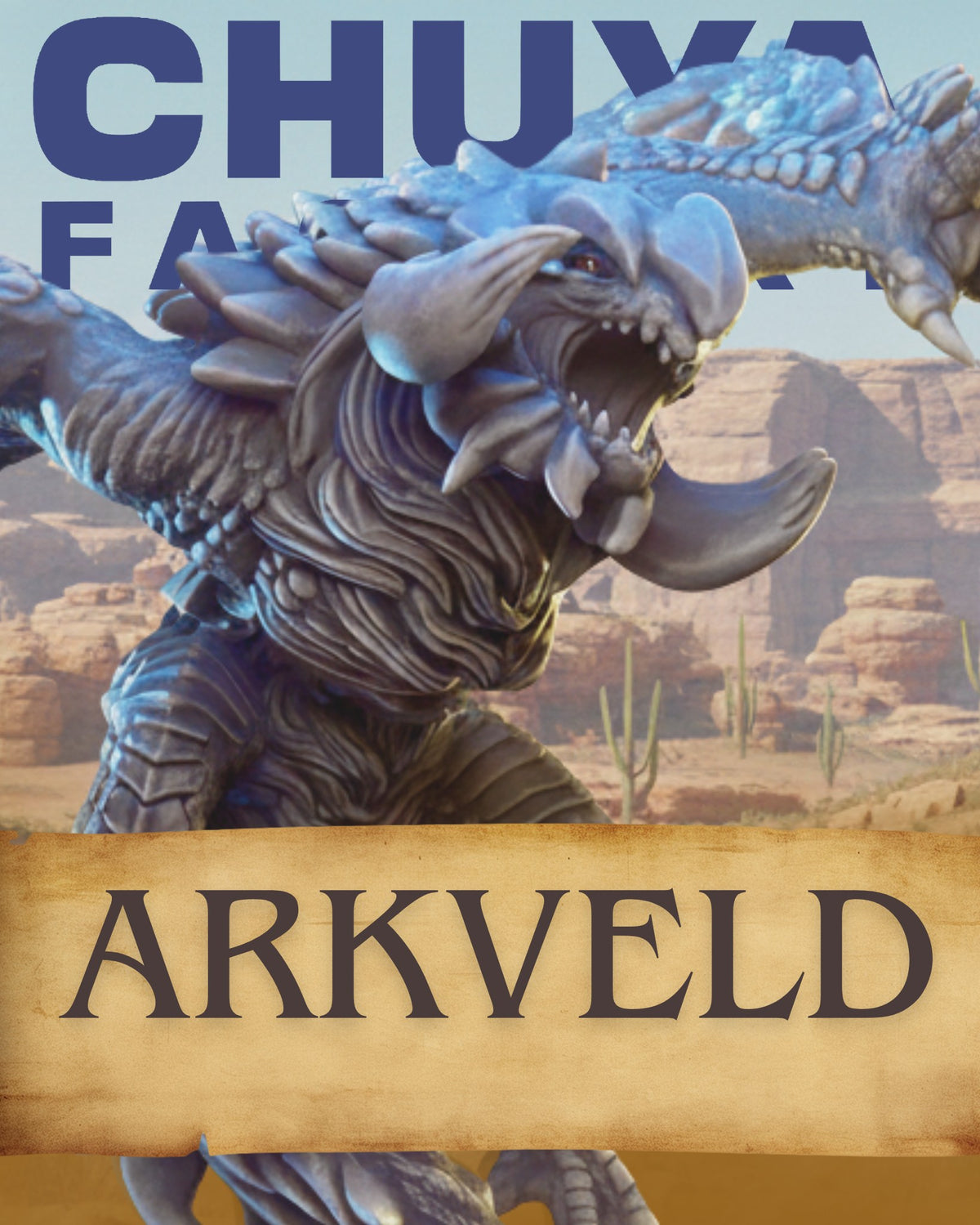 Chibi Arkveld resin figure