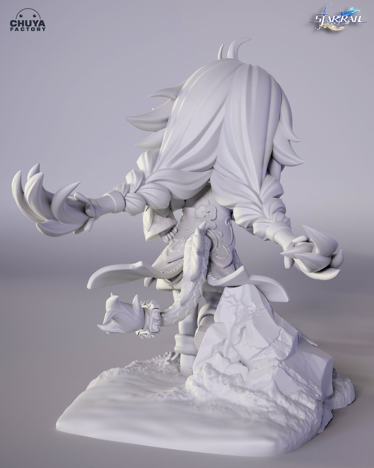 Chibi Bailu resin figure