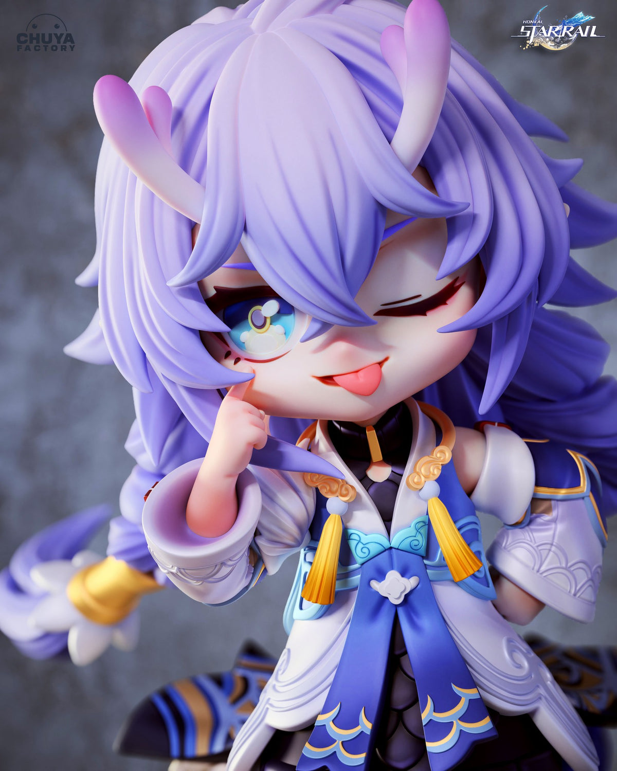 Chibi Bailu resin figure