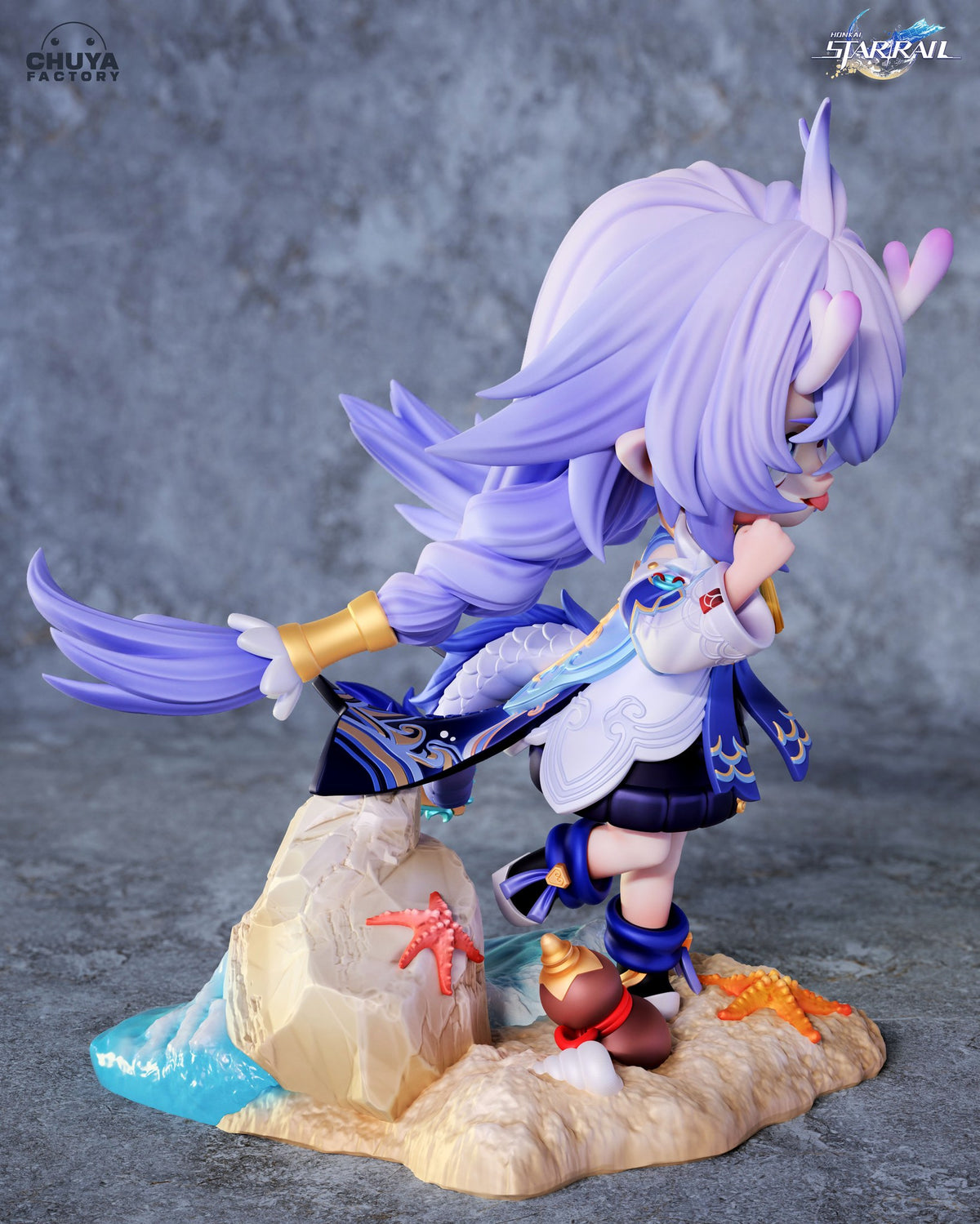 Chibi Bailu resin figure