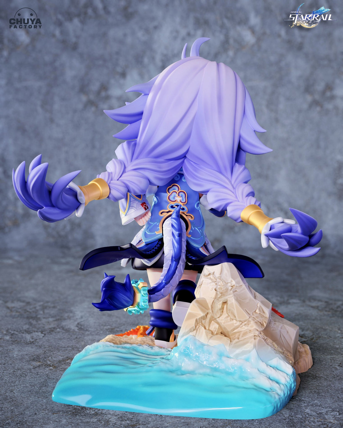 Chibi Bailu resin figure