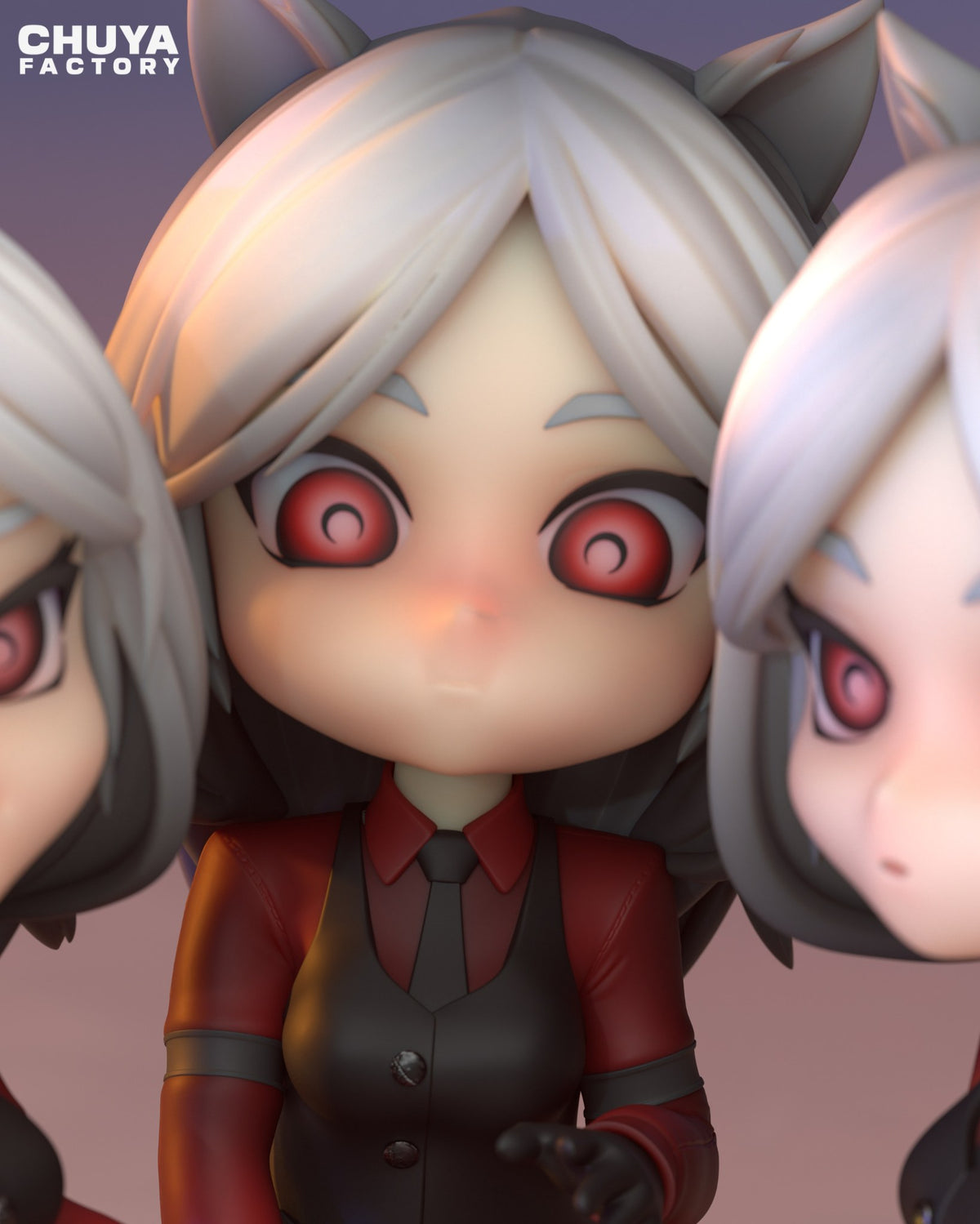 Chibi Cerberus resin figure