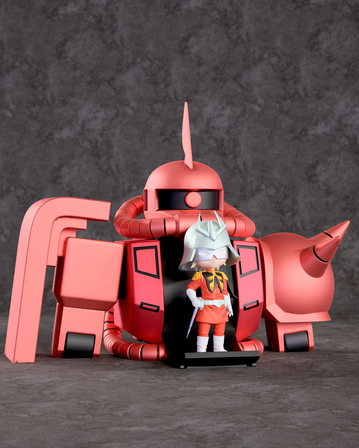 Chibi Char Aznable resin figure