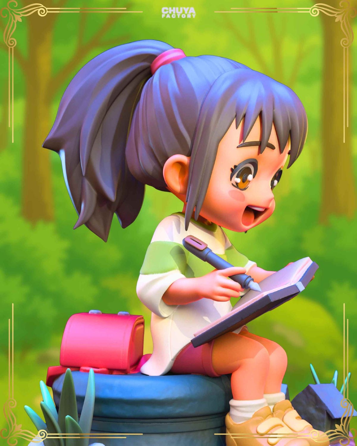 Chibi Chihiro resin figure