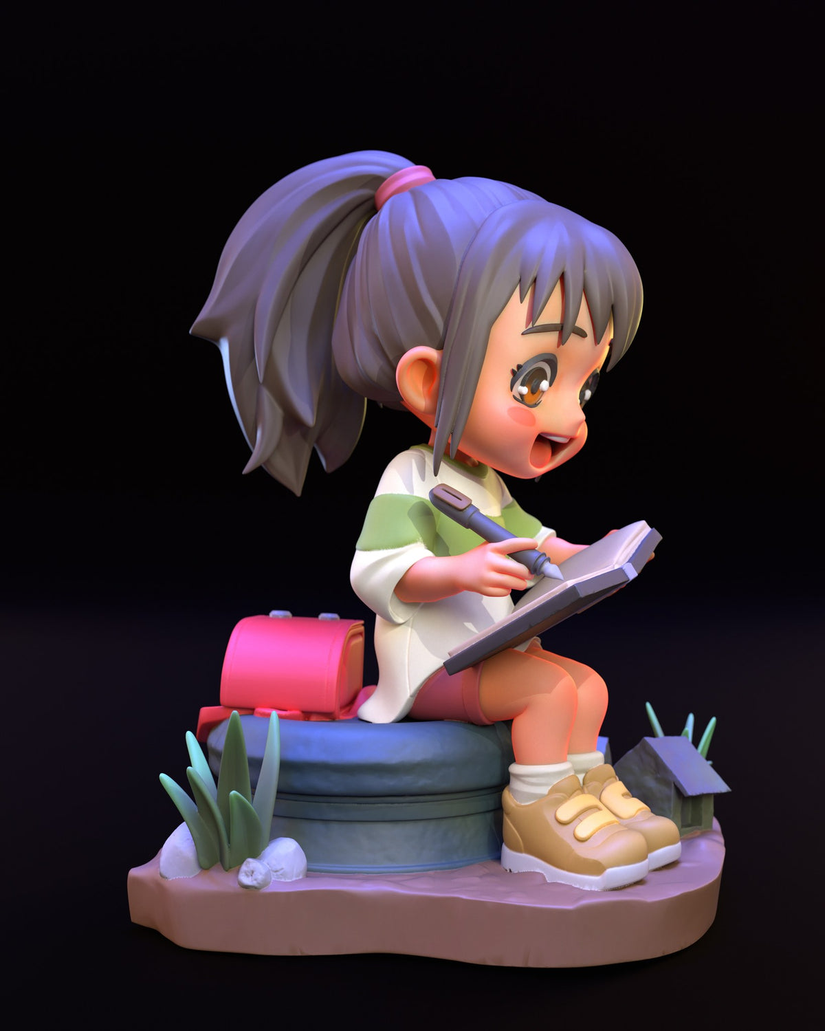 Chibi Chihiro resin figure