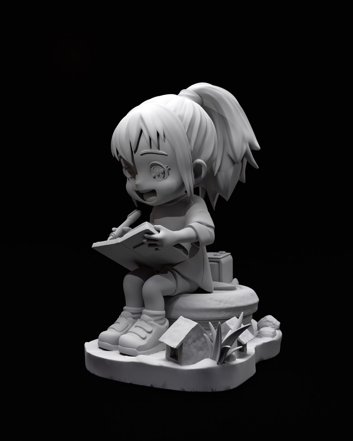 Chibi Chihiro resin figure