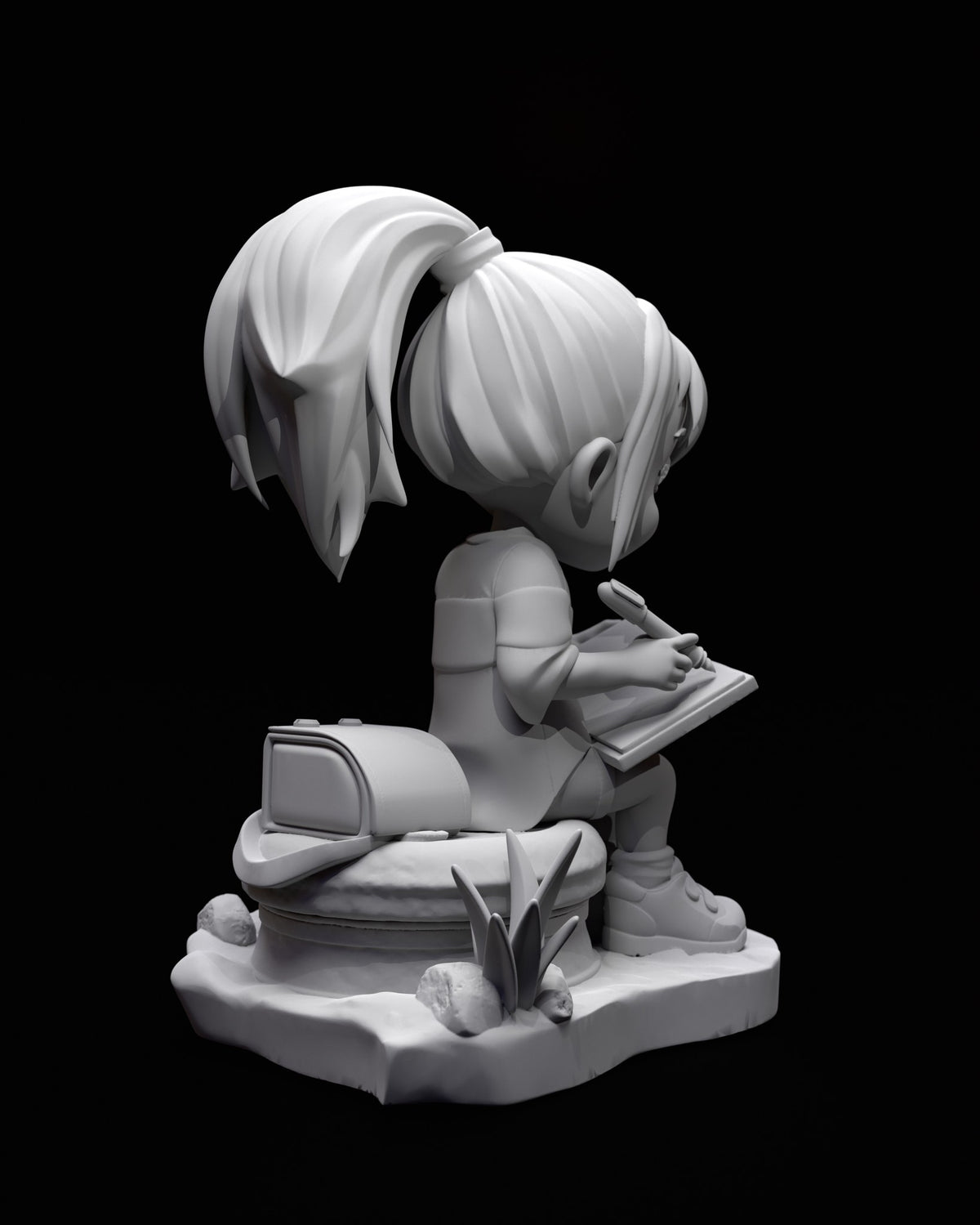 Chibi Chihiro resin figure