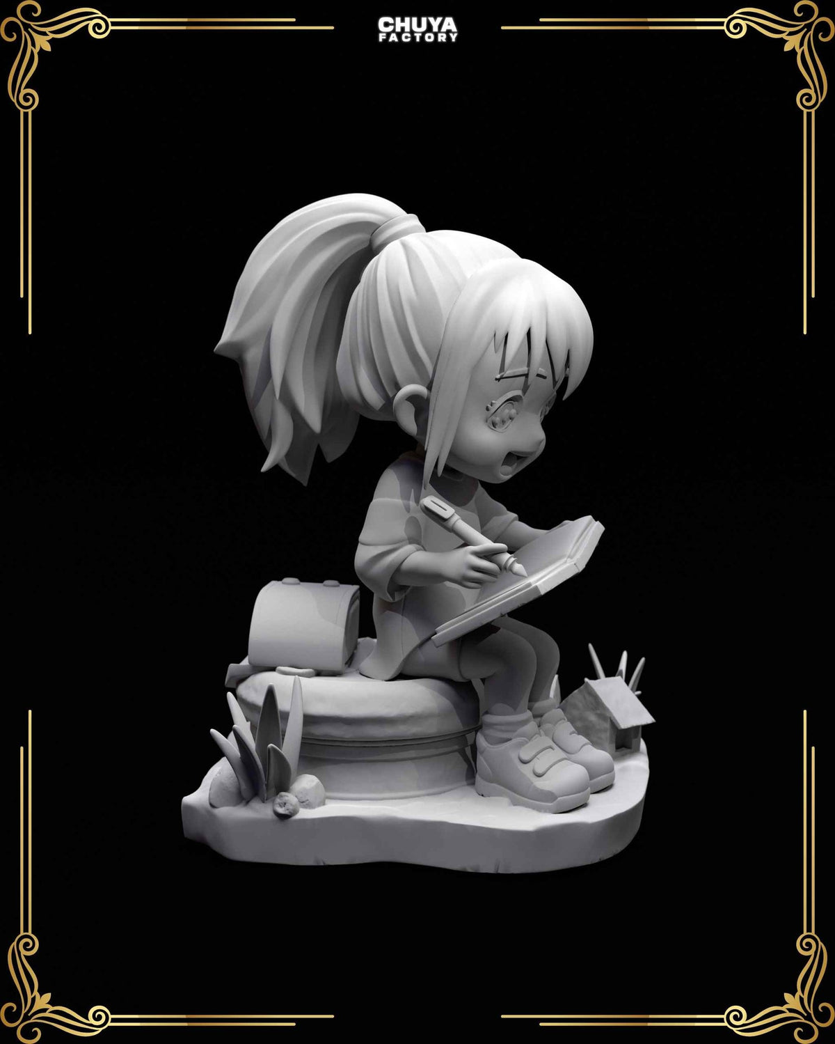 Chibi Chihiro resin figure