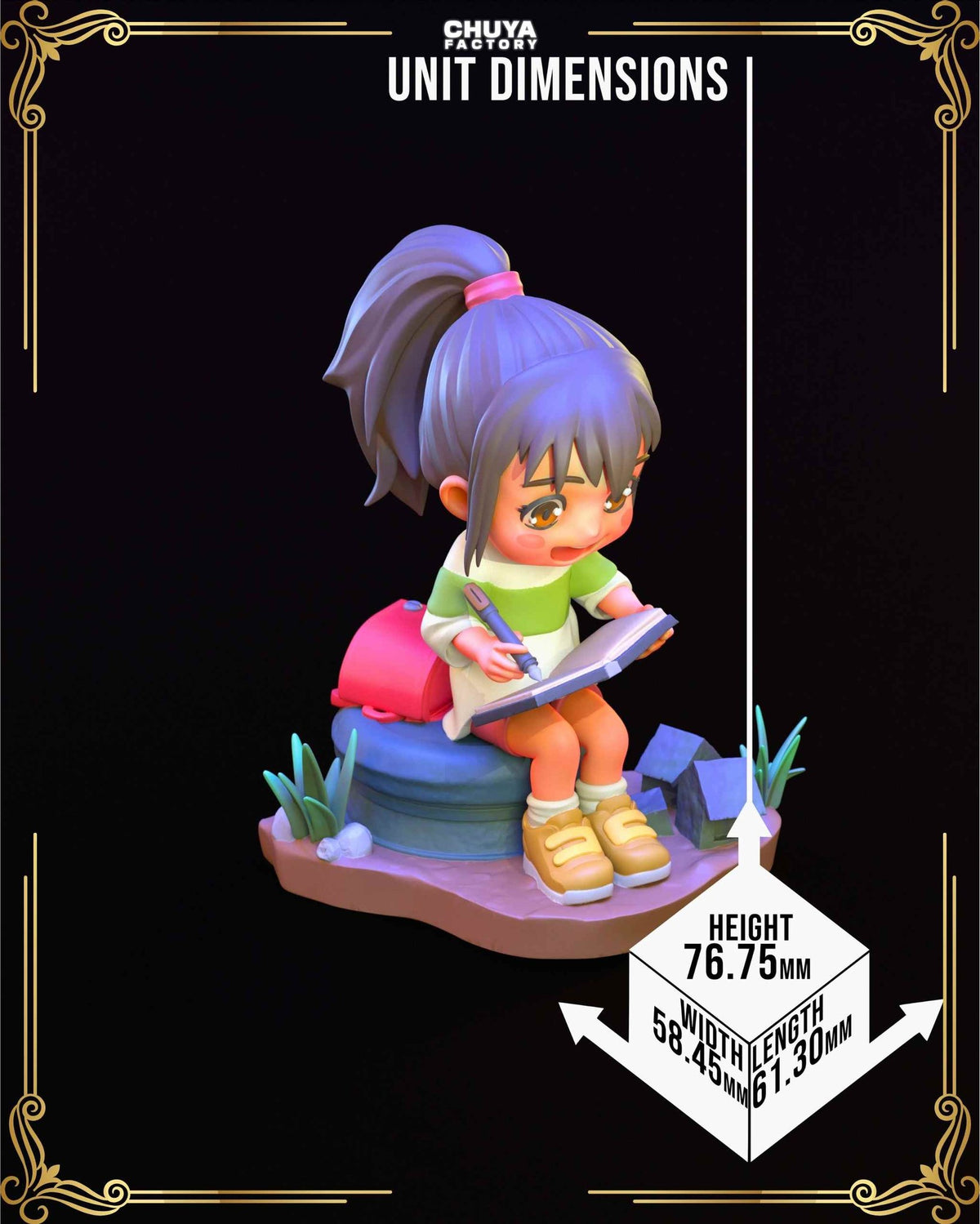 Chibi Chihiro resin figure