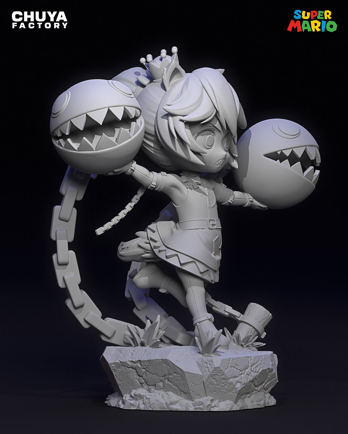 Chibi Chompette resin figure
