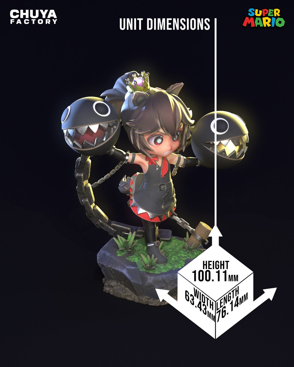 Chibi Chompette resin figure