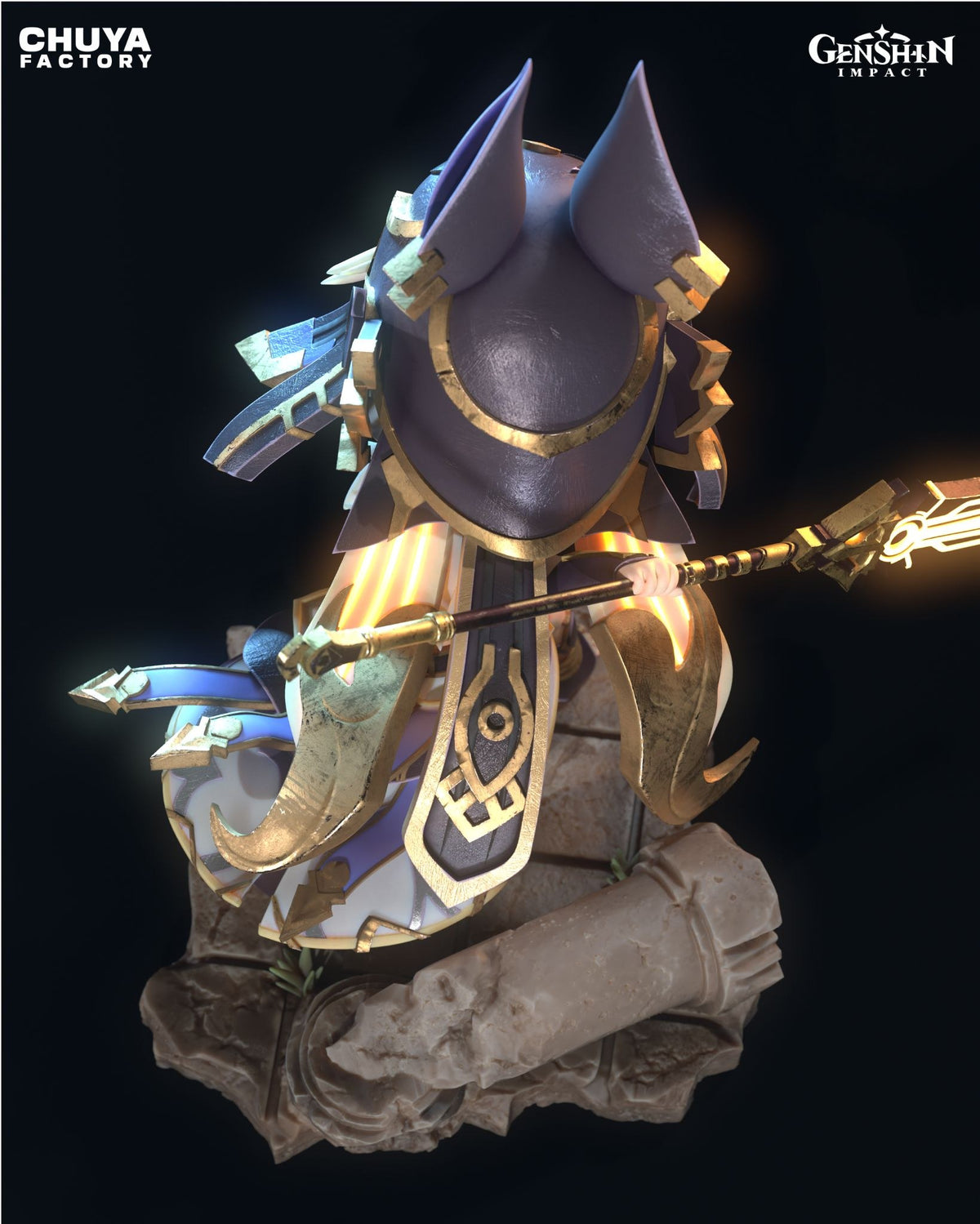 Chibi Cyno resin figure