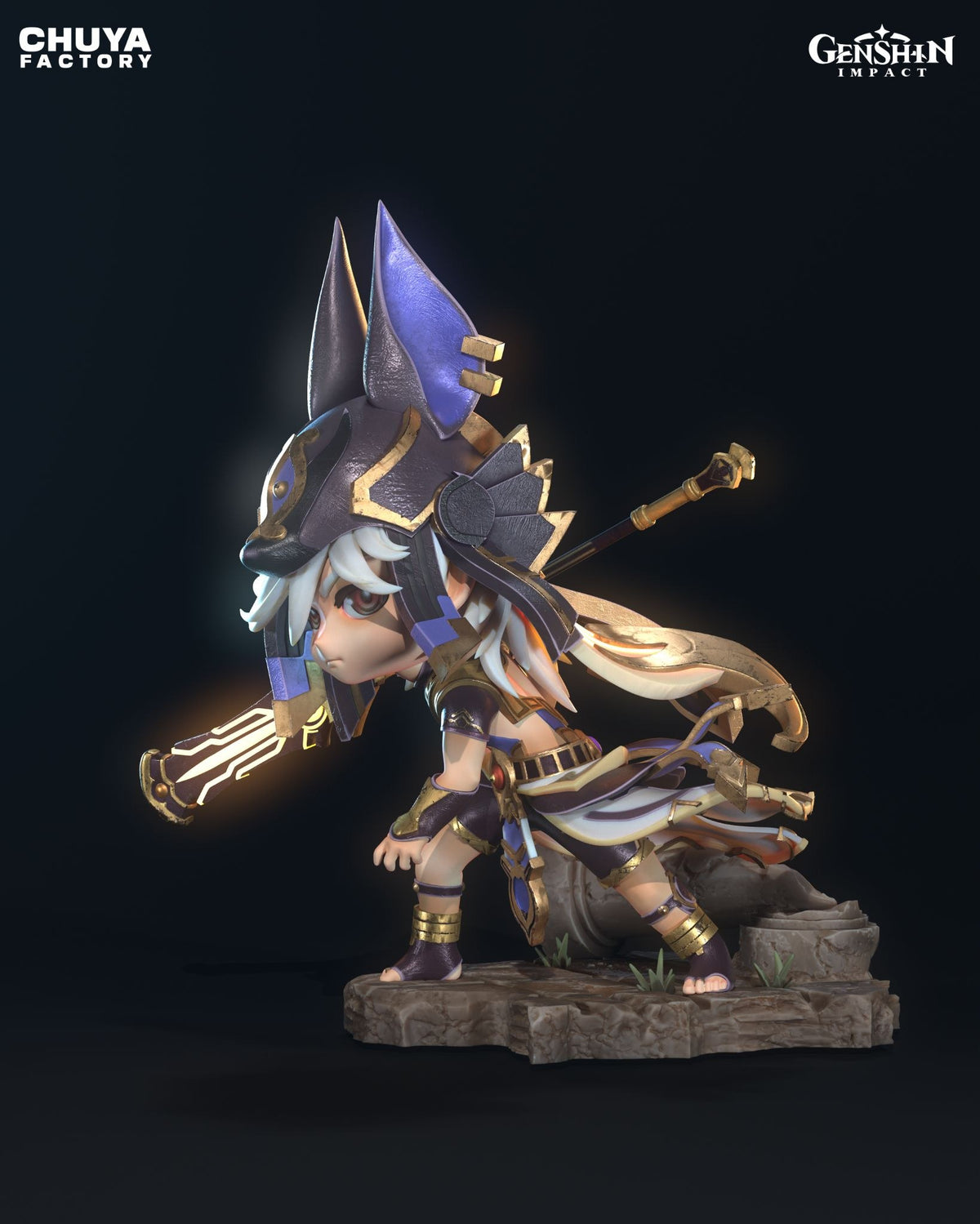 Chibi Cyno resin figure