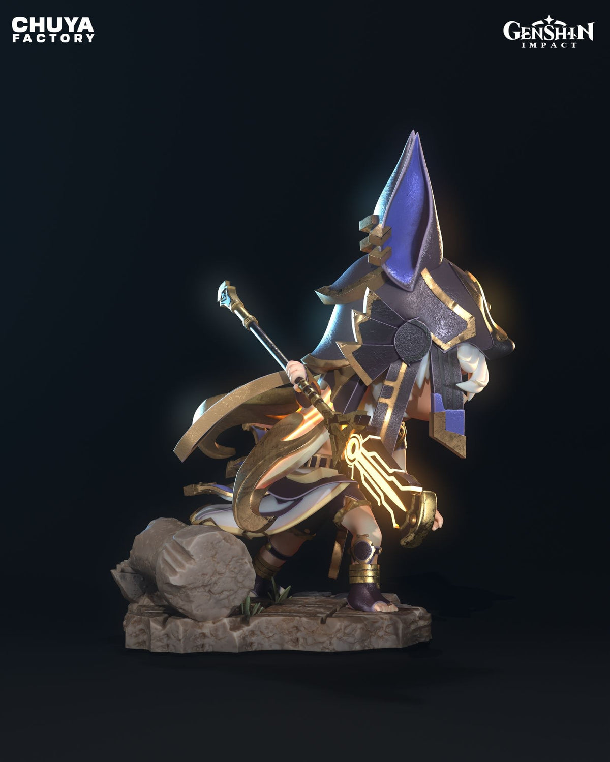 Chibi Cyno resin figure