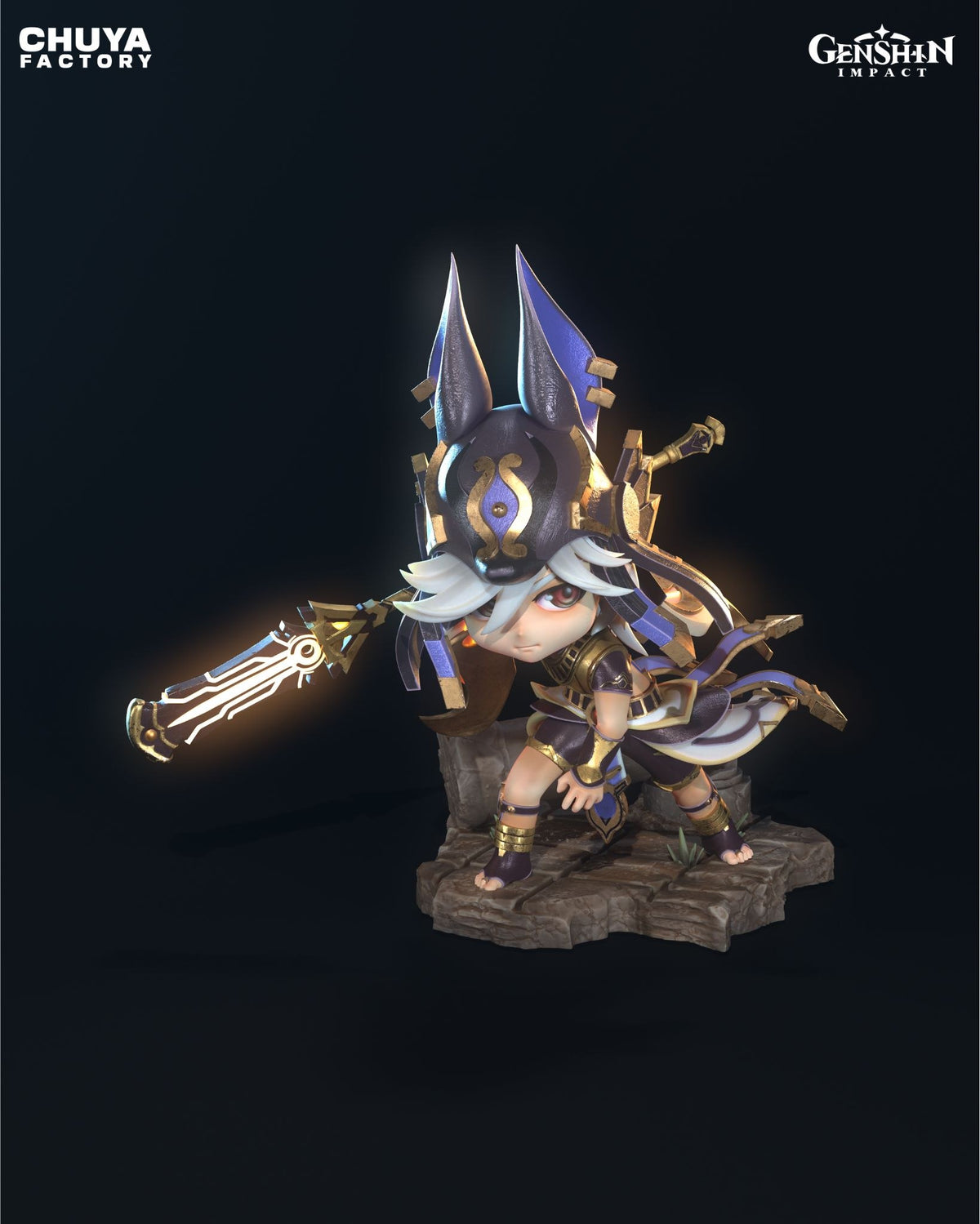Chibi Cyno resin figure