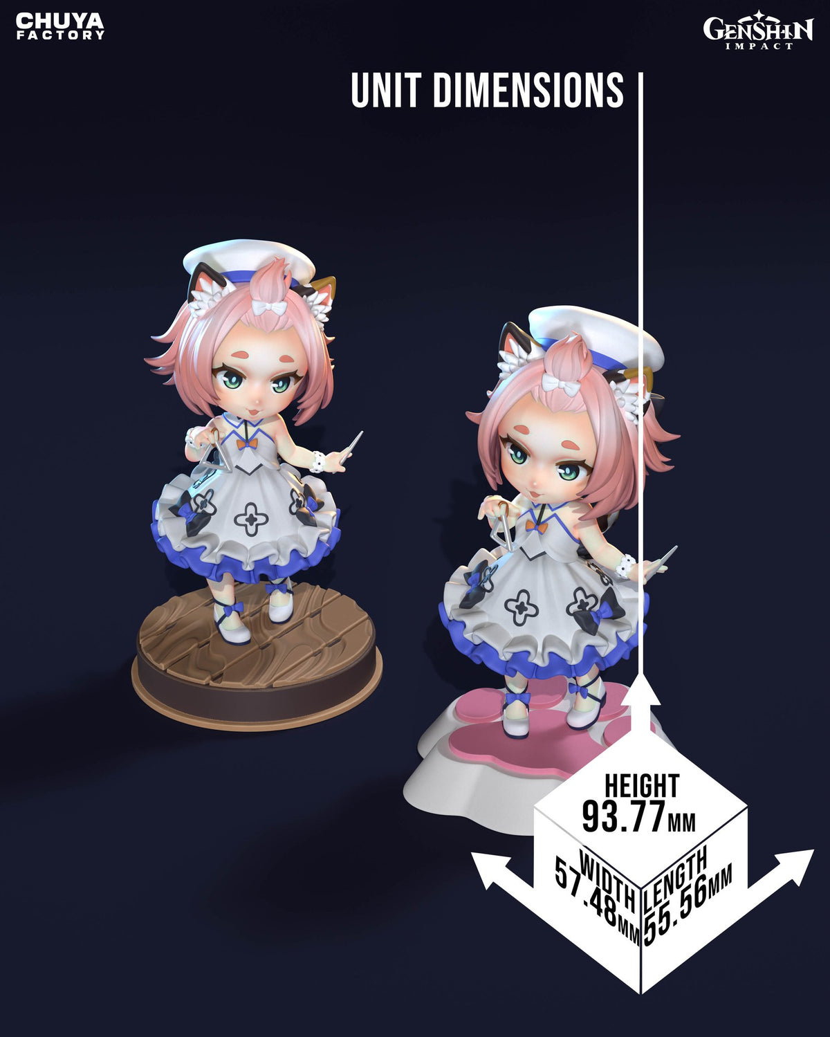Chibi Diona resin figure