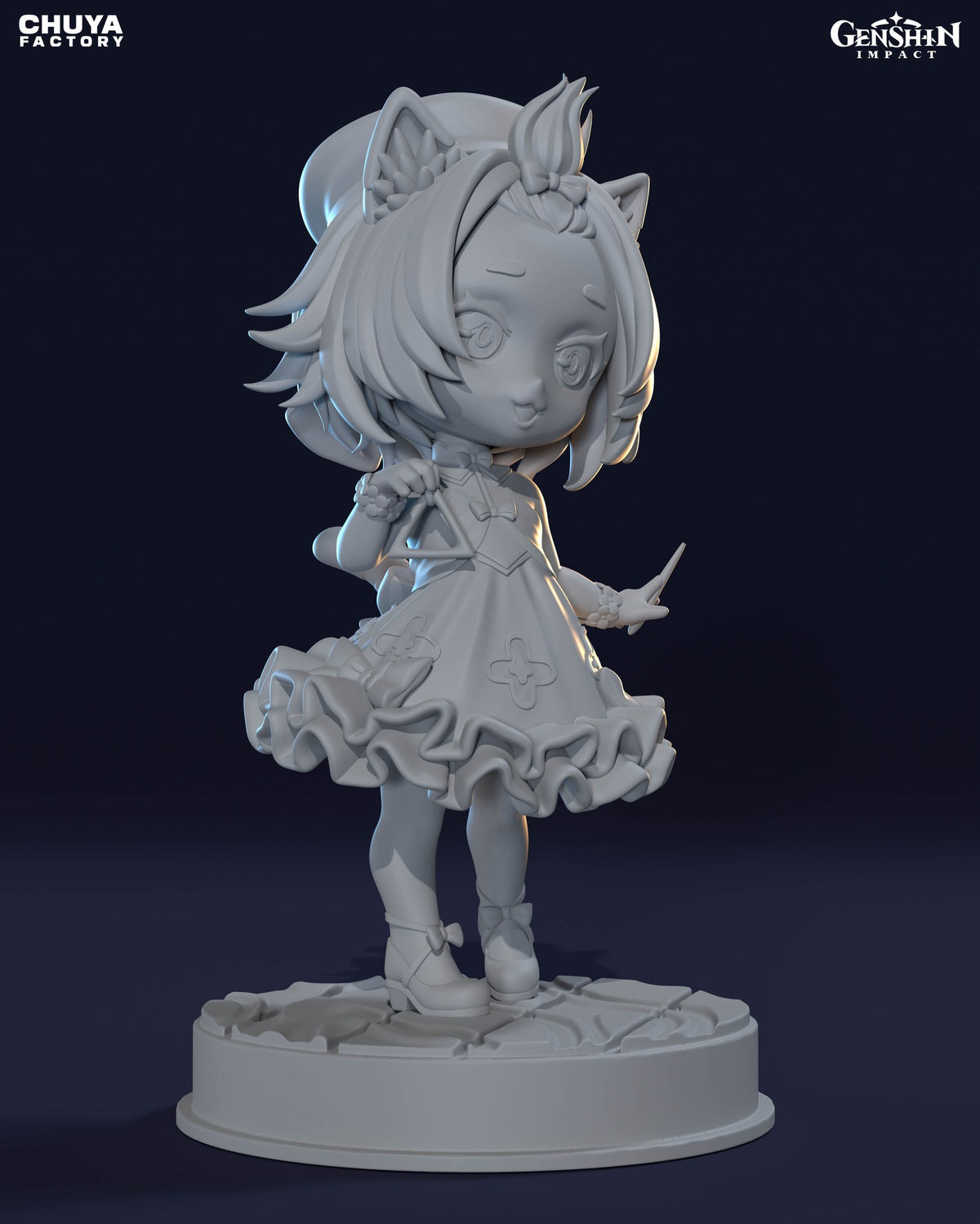 Chibi Diona resin figure