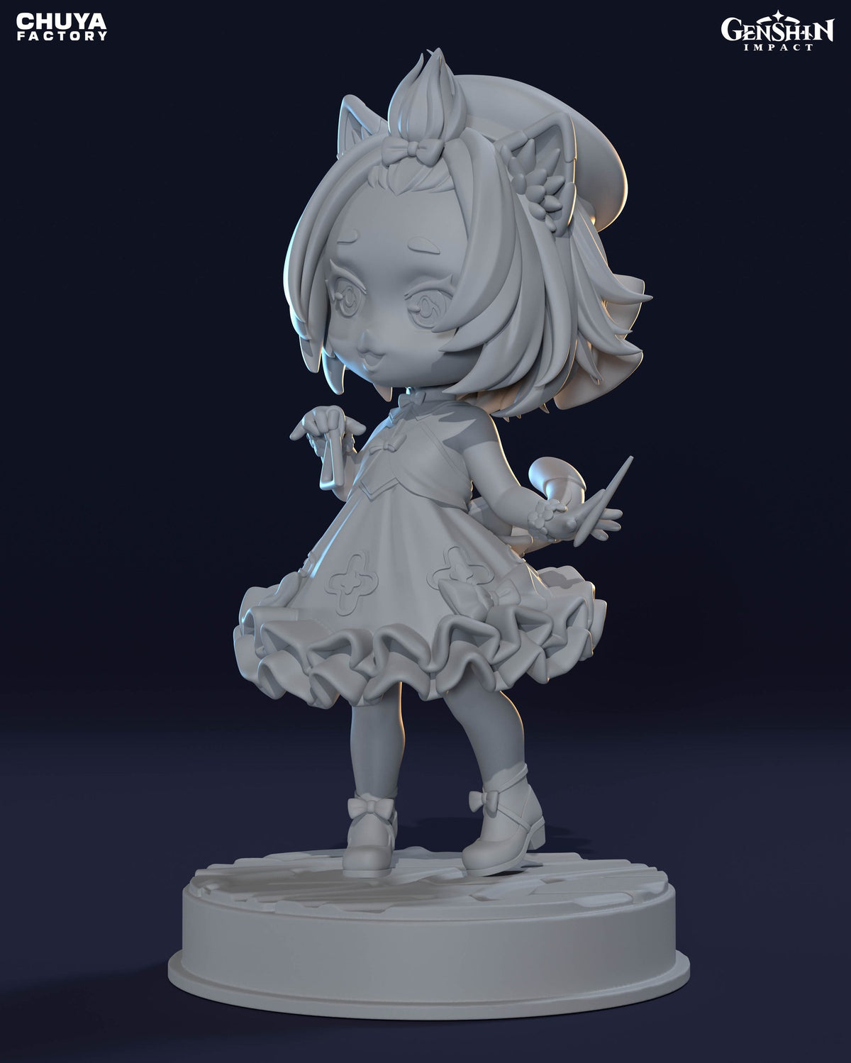 Chibi Diona resin figure