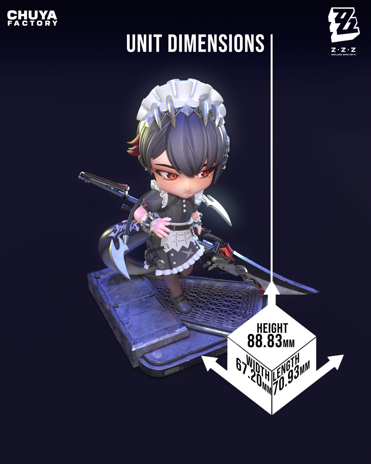 Chibi Ellen Joe resin figure