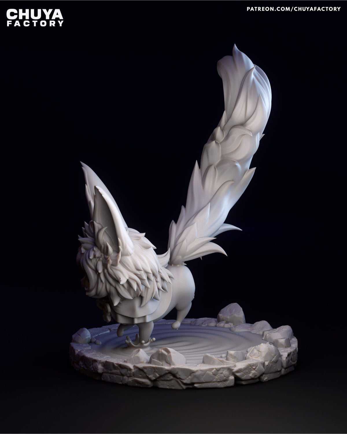 Chibi Fou resin figure