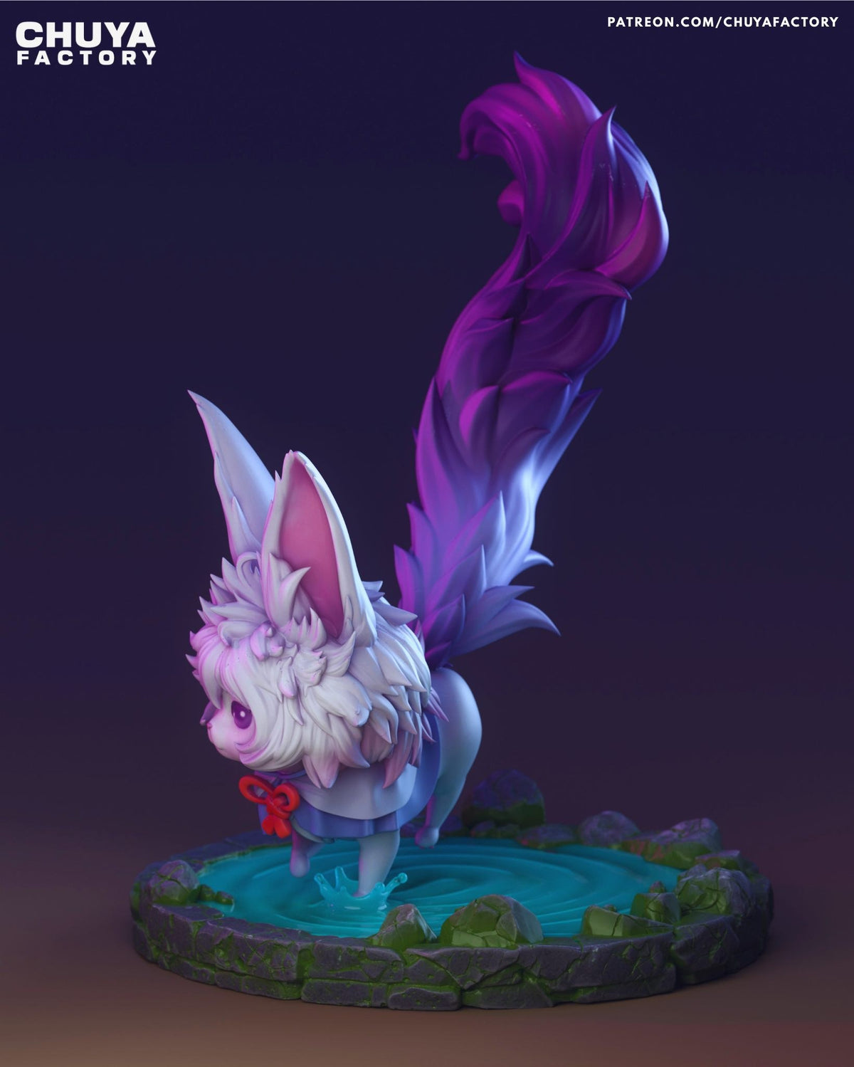 Chibi Fou resin figure