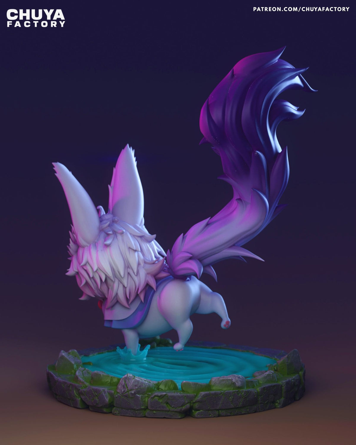Chibi Fou resin figure