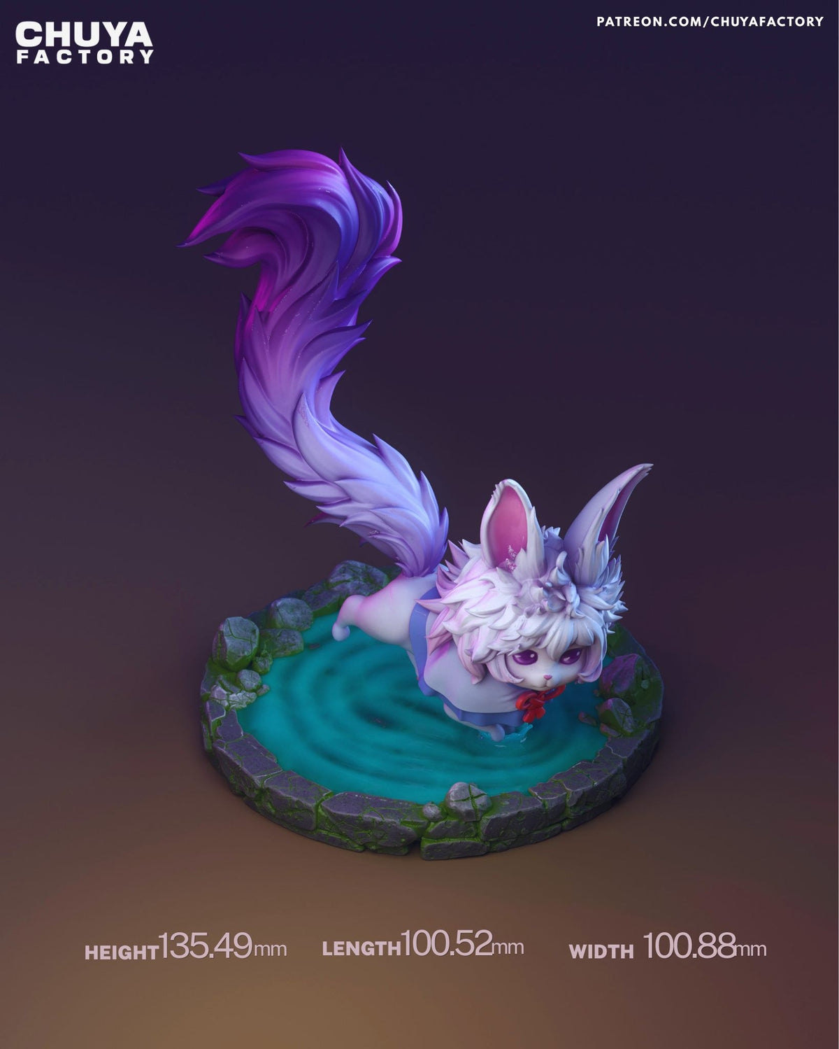Chibi Fou resin figure