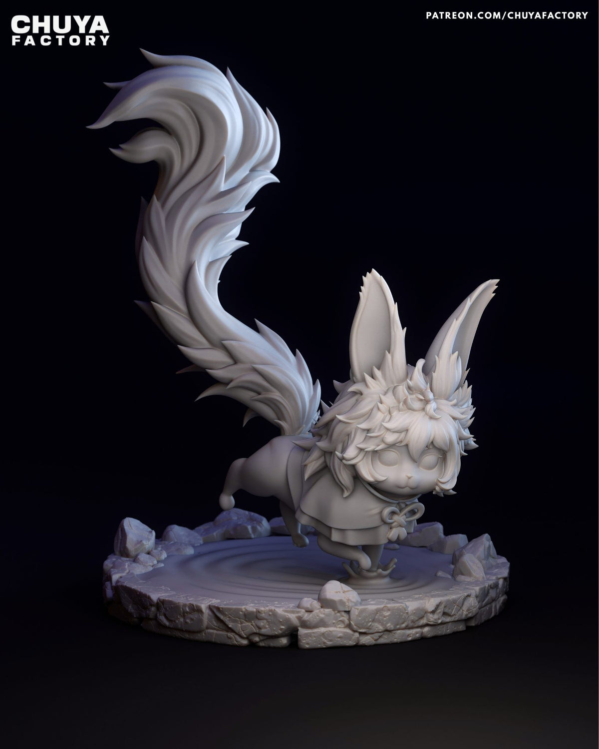 Chibi Fou resin figure