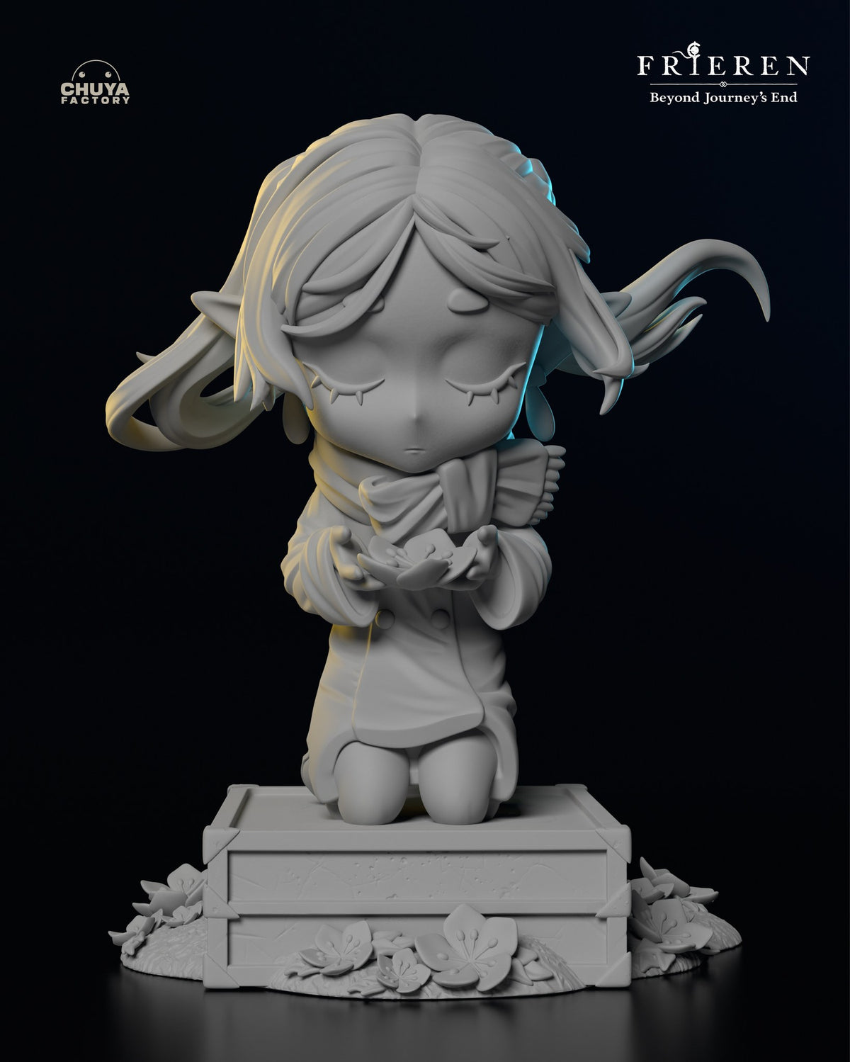 Chibi Frieren resin figure