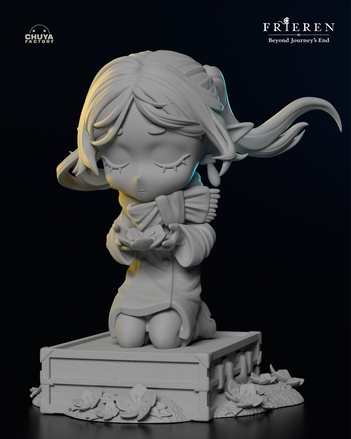 Chibi Frieren resin figure