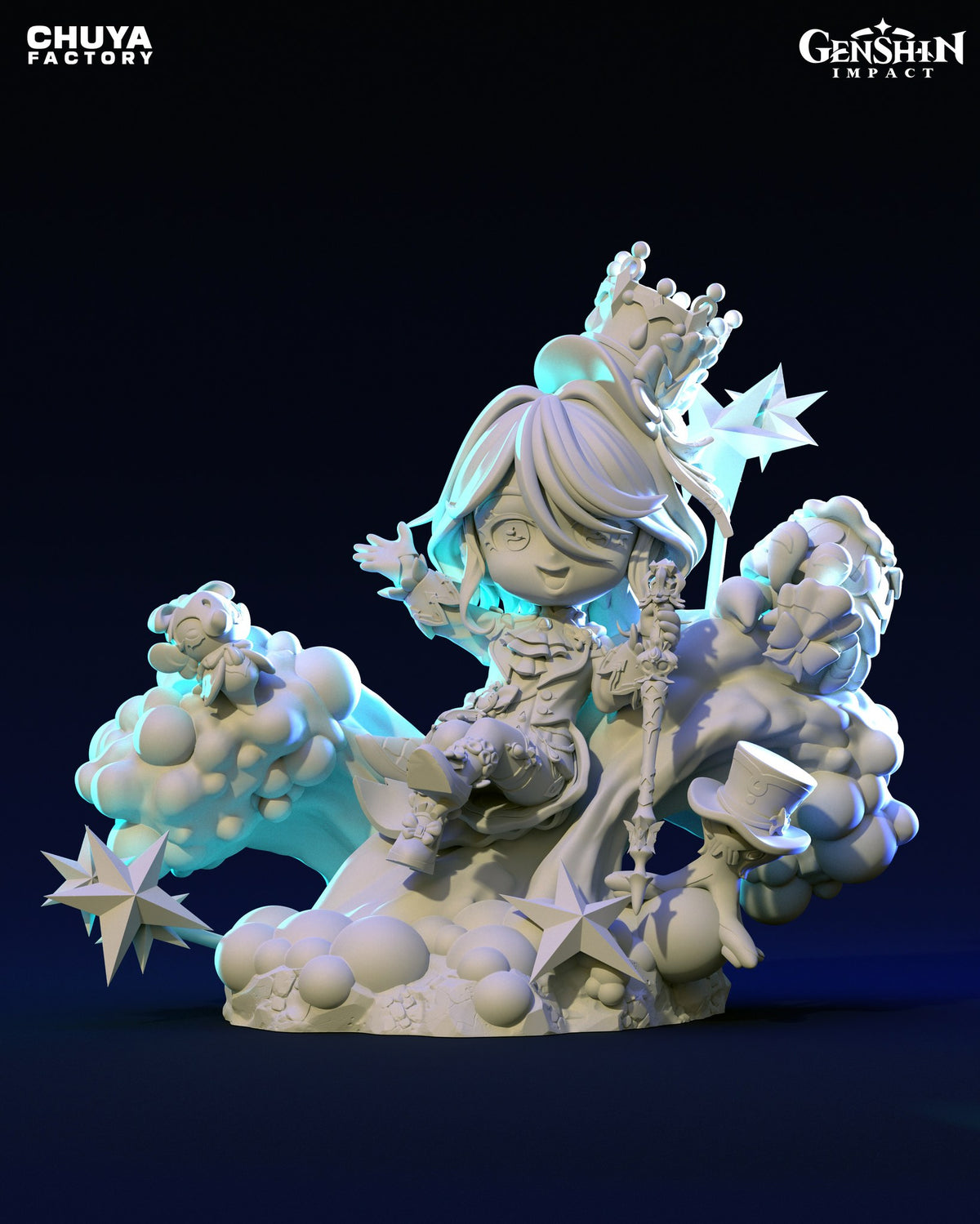 Chibi Furina resin figure
