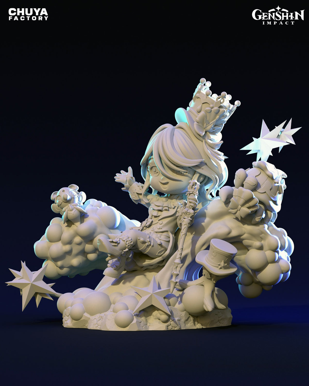 Chibi Furina resin figure