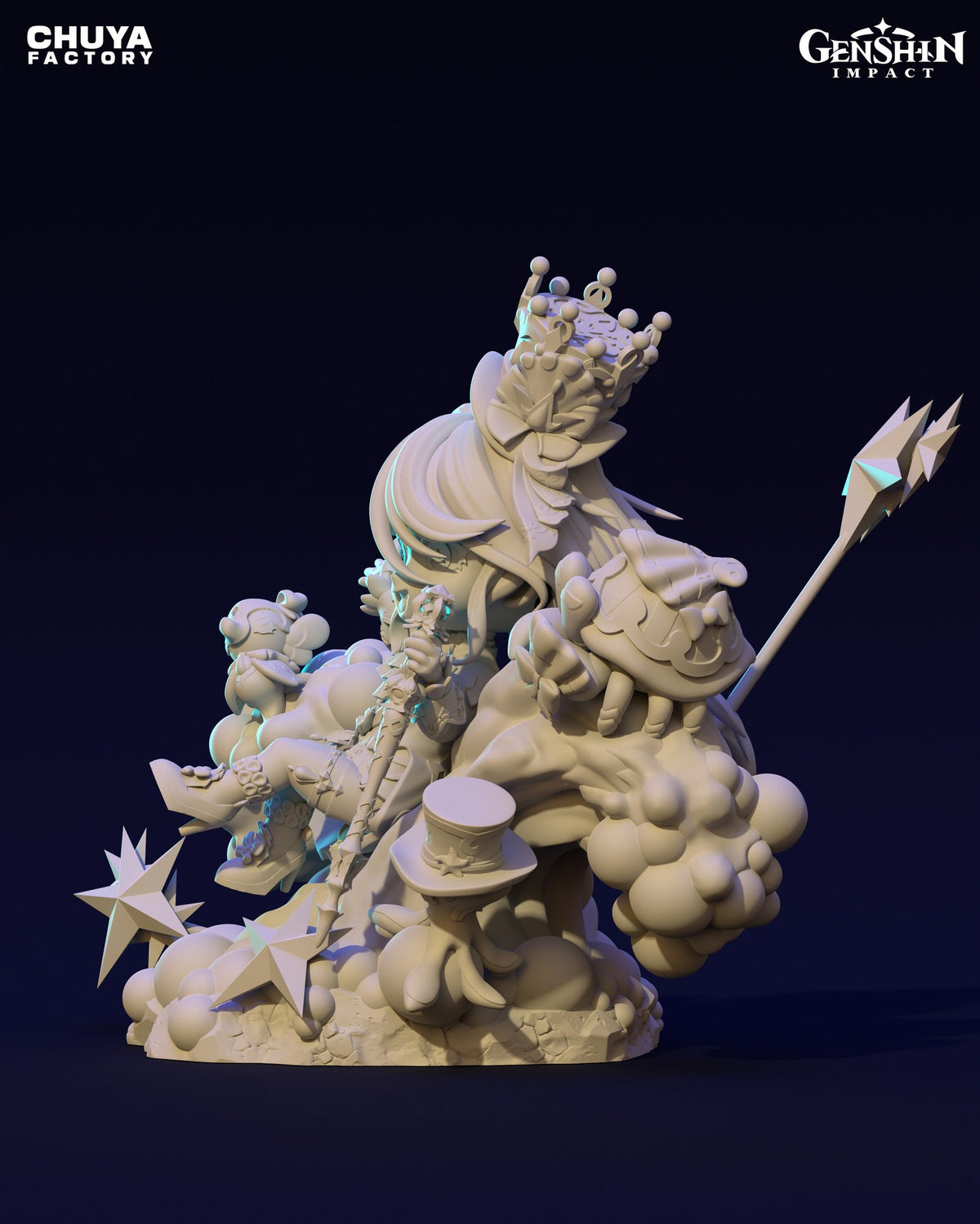 Chibi Furina resin figure