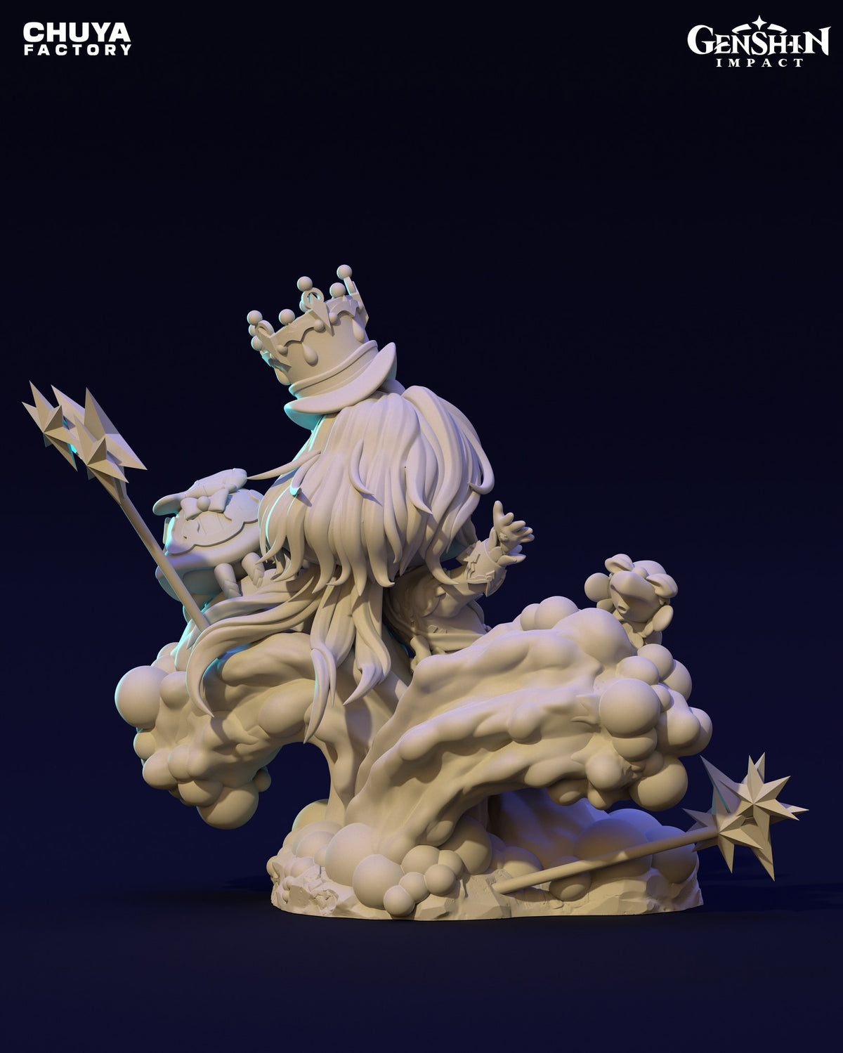 Chibi Furina resin figure