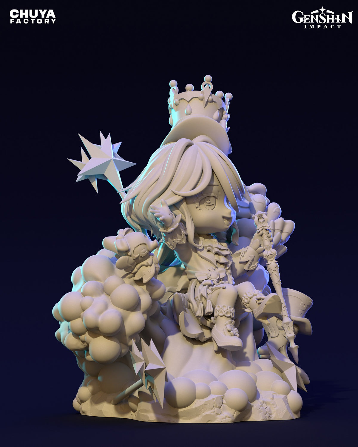 Chibi Furina resin figure