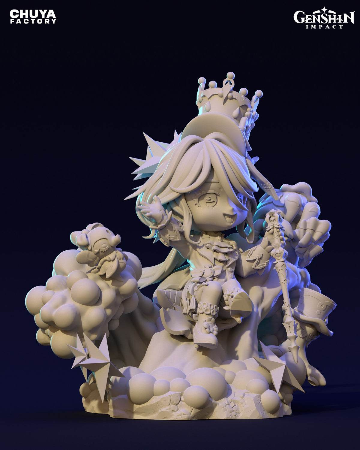Chibi Furina resin figure