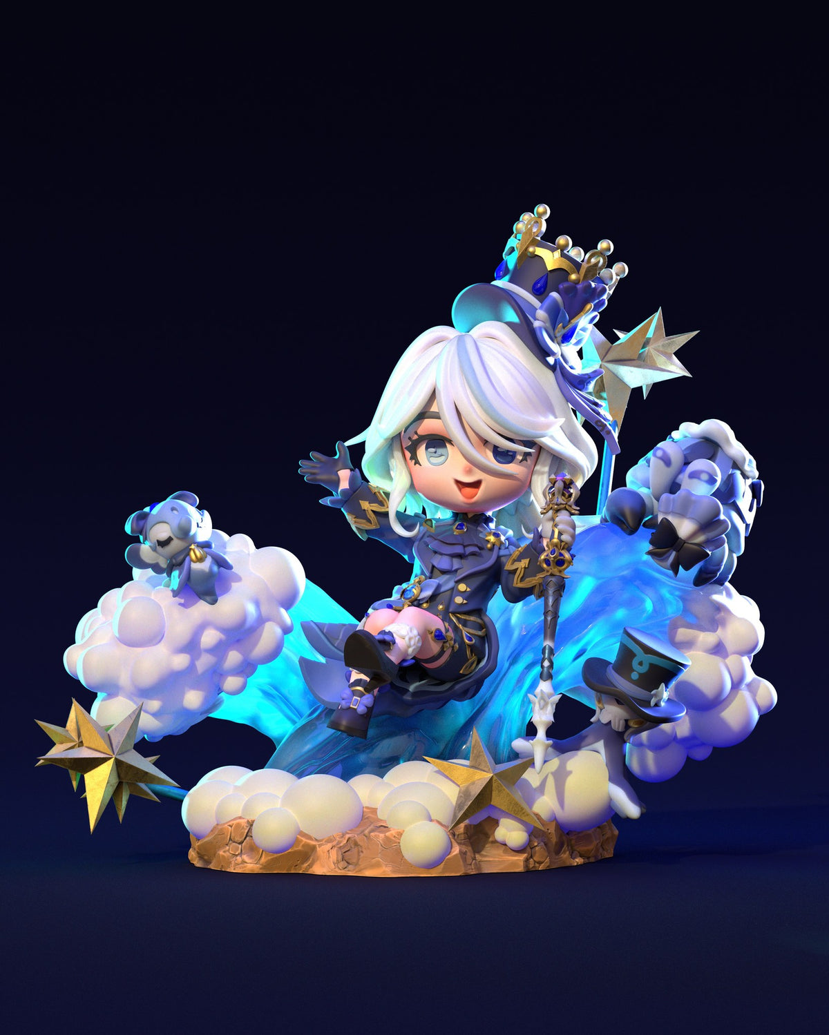 Chibi Furina resin figure