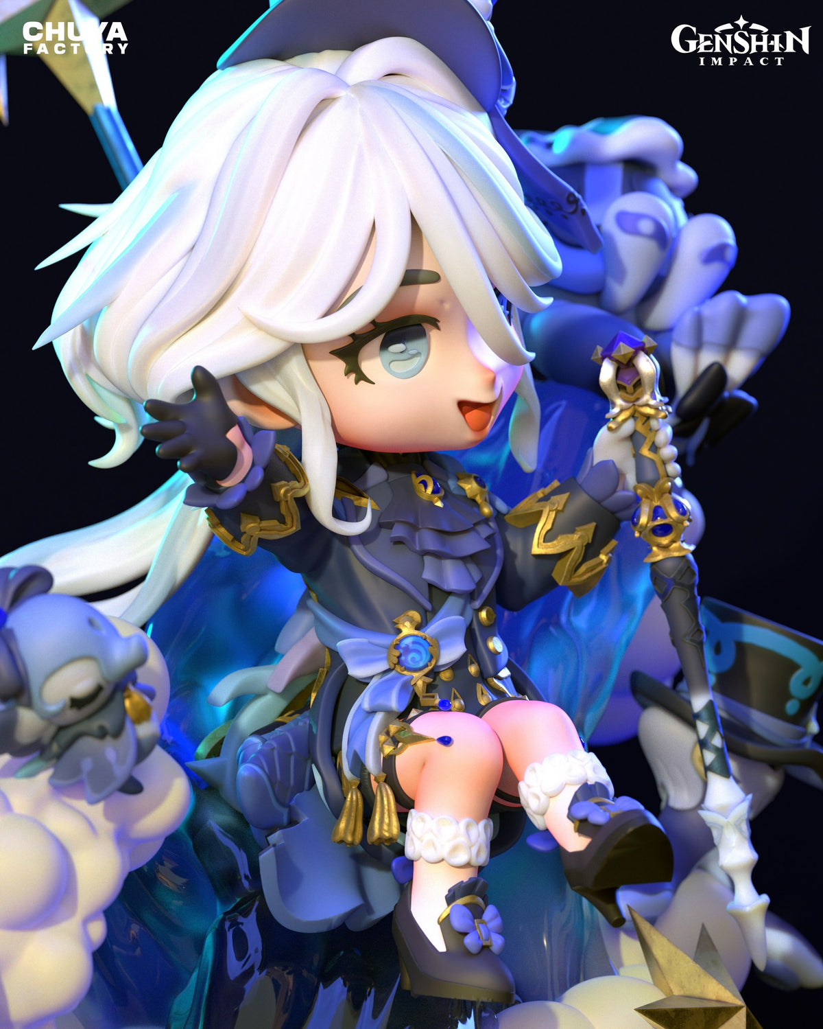 Chibi Furina resin figure