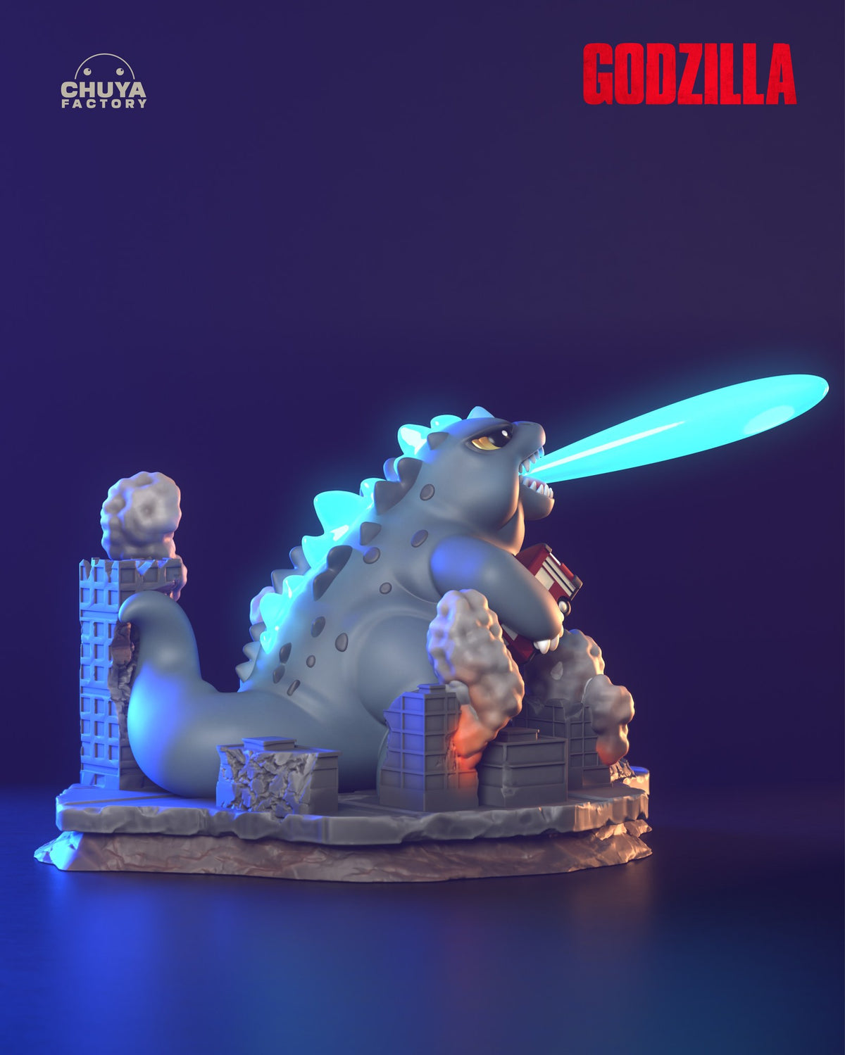 Chibi Godzilla resin figure