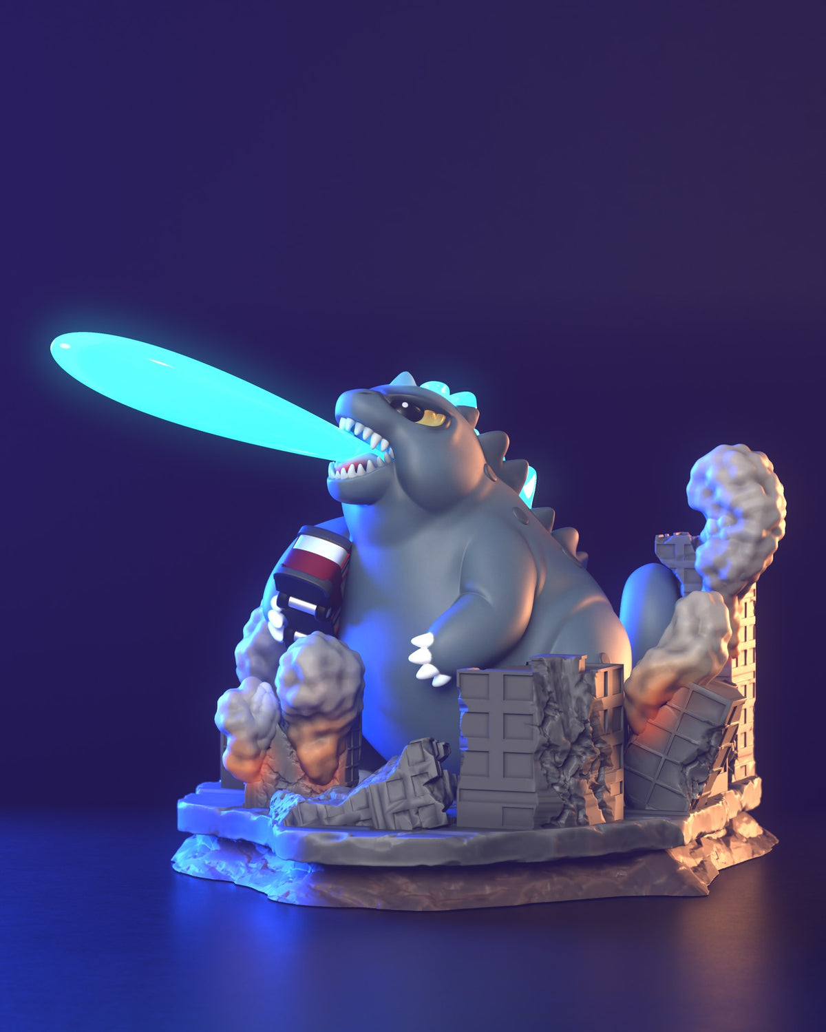 Chibi Godzilla resin figure